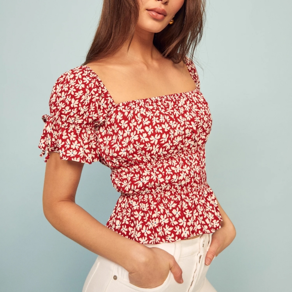 Reformation Solis top size M